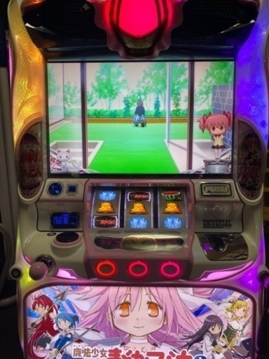実機 税込  パチスロ 魔法少女まどか☆マギカ2（まどマギ2 まど2）◆コイン不要機付