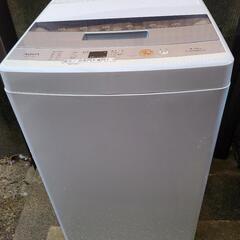 アクア　全自動洗濯機  4.5kg    AQW-S45E   