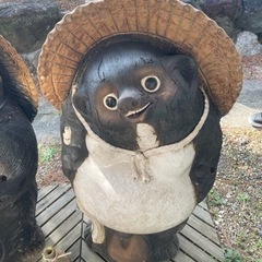 2点セットタヌキ飾り物100cm