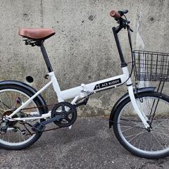 B275 折りたたみ自転車☆ACE BUDDY☆6段変速☆20インチ