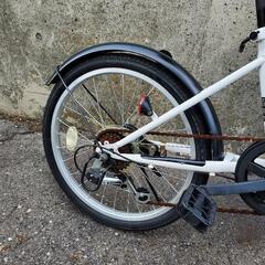 B275 折りたたみ自転車☆ACE BUDDY☆6段変速☆20インチ