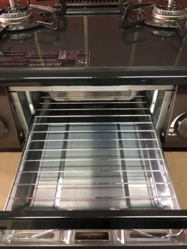 中古美品 ガスコンロ 都市ガス用 パロマ 2022年製 IC-S37BM-L 