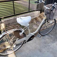 古い電動自転車