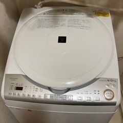 SHARP 洗濯/乾燥機　8kg/4.5kg