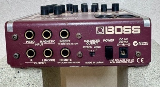アコギ用プリアンプ BOSS AD−5 ボス BOSS AD-5 アコギプロセッサ