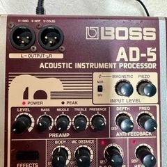 BOSS / AD-5 Acoustic Instrument ...