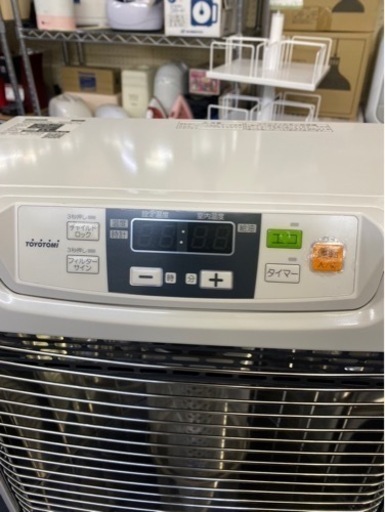 万代店 分解掃除済み トヨトミ FFストーブ FR-V3602