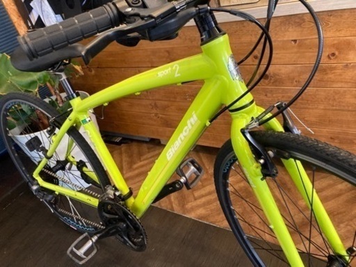 Bianchi camaleonte sport2 前後タイヤ・チューブ新品！】アルミ