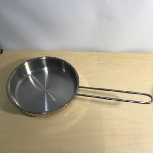I2402-712 Fissler ステンレス片手鍋 ソースパン 内径約16cm 中古