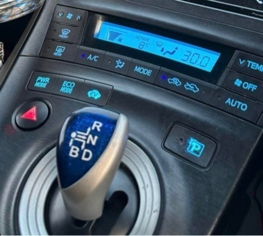 自動色変化仕様】ZVW30 プリウス 前期 エアコン シフトパネル打ち替え