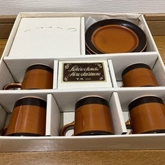 【未使用】生活雑貨 食器 コーヒーカップセット
