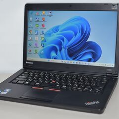 【ネット決済・配送可】中古良品ノートパソコン LENOVO E4...