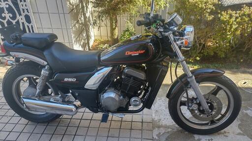 カワサキ エリミネーター250実動