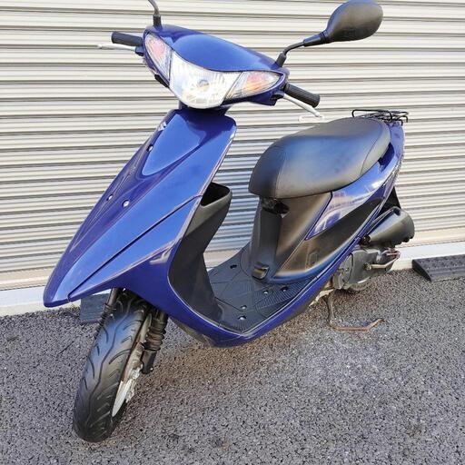 2552.定番人気　アドレスv50　バッテリー、シート、ミラー新品　千葉県柏市　即日配送、自走引き取りも可能