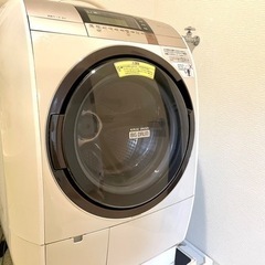 【〜２月２５日まで/交換優先】日立 洗濯乾燥機 BD-V9800