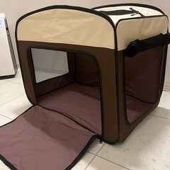 【決まりました】犬用　折りたたみソフトゲージL 美品