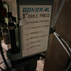 決まりました！かなりお値下げしました！卓上ボール盤