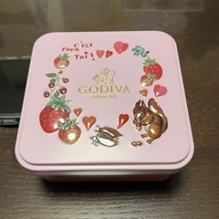 GODIVA チョコレート 空き缶