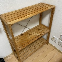 【0円】木製棚