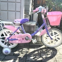 お取引中【譲ります】自転車　16インチ　女の子　ブリヂストン　エ...