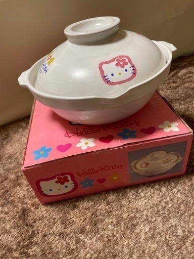 土鍋　ハローキティ【新品未使用】