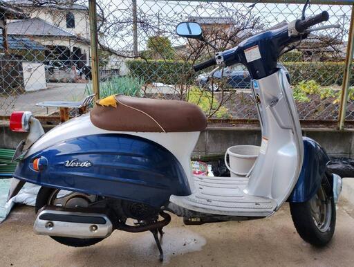 中古 レア★スズキ ヴェルデ 50cc スクーター バイク レストア