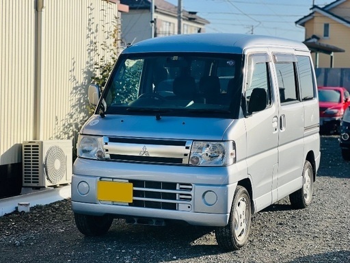 三菱 タウンボックス 5MT 4WD 詳しく 車検R8年10月 売買された 