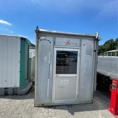 引取限定】工事現場用にいかがですか？ 大型プレハブ 縦540cm×横720