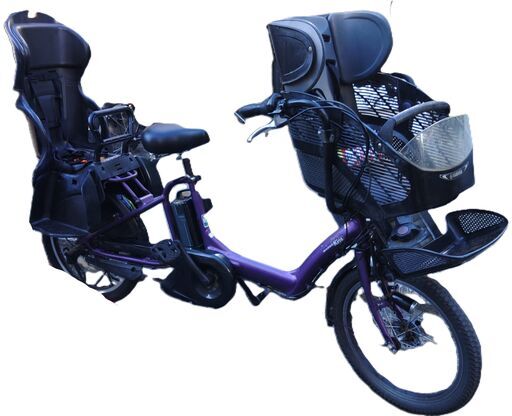 ｂ90土日もお子様と土足のまま、いろいろなタイプのご試乗が可能です。  ️２０インチ、チャイルドシート、３人乗り、２人乗り、１人乗り、電動自転車  安心保障の３カ月・無料交換保証、無料１００日間・点検サービス付き  バッテリーは、新品の９０％以上の性能を保持していて、コンディション良好です。  １回の充電で３０ｋｍ以上の走行が可能です。山手線を半周するくらい走行可能です。  ️オプション無料。後ろチャイルドシートをかごに変更して１人乗りに変更も可能です。  ２０インチ、チャ