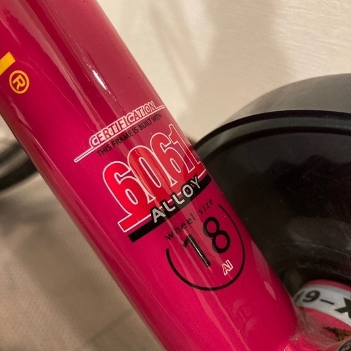 室内保管 ルイガノ 18インチ チェリーピンク LOUIS GARNEAU / ルイガノ