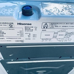 ♦️ET954番　Hisense全自動電気洗濯機  【2021年製 】