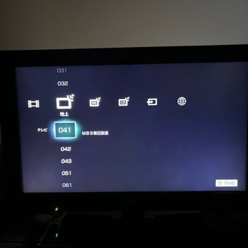 SONY FHD液晶TV 32型　LEDバックライト搭載薄型モデル