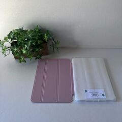 iPad mini5/4ケース 透明 ピンク タブレットケース三...