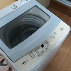 【無料】アクア洗濯機 AQW-G50FJ