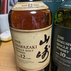 プレミア価格　山崎１２年と白州１０年　旧ボトル