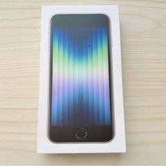 新品未開封　値引き可　iPhone SE 第3世代128GB ミ...