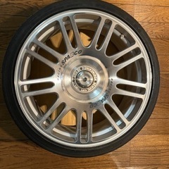 最終値下‼️　CRIMSON レーシング スパルコ NS06 Cheetah 18inch タイヤホイールセット