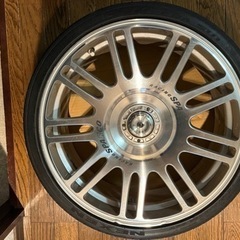 最終値下‼️　CRIMSON レーシング スパルコ NS06 Cheetah 18inch タイヤホイールセット