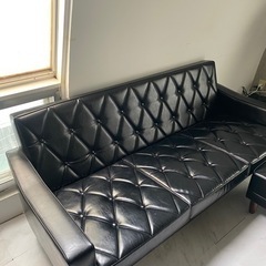 カリモク60 ロビーチェア　3シーター　オットマン付