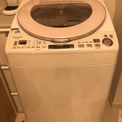 洗濯機SHARP ES-TX850 ピンク