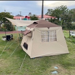 DOD おうちテント　タン