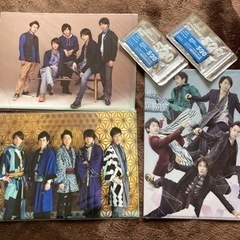 嵐 クリアファイル と アクリルプレート 未使用未開封