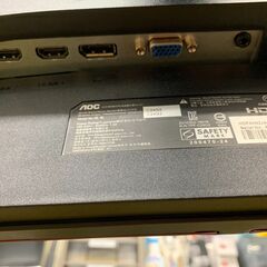 【愛品館江戸川店】AOC 2021年製  C24G2/11  23.6型ワイドゲーミング曲面液晶ディスプレイ  ID：131-020180-007