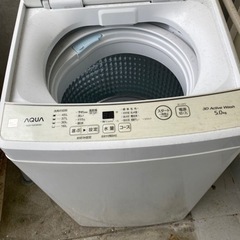 【ネット決済】洗濯機 AQUA 5kg(年式2022年)