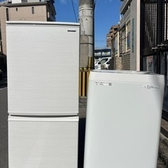 シャープ冷蔵庫137　福岡一部エリア配達無料! 福岡市配送設置無料 シャープ冷蔵庫、洗濯機セット