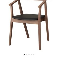 イケア ストックホルム ダイニングチェア ウォールナット調 2脚セット直引取割有 IKEA ダイニングチェア ストックホルム チェア 2脚セット
