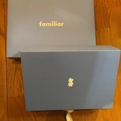 familiar プレゼント用ラッピング箱　2個セット