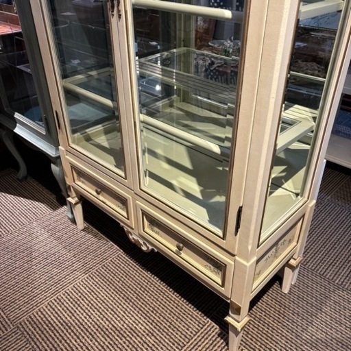 ロココ キュリオケース コレクションケース ガラスケース ショーケース