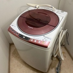 【値下げ】パナソニック　全自動洗濯機　7Kg （ピンク）