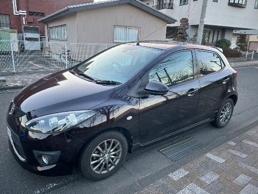 H.21年式マツダ　デミオ　R.6年9月まで車検あり！7分山夏タイヤホイルセット付き！